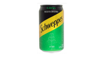 REFRIGERANTE LATA SCHWEPPES